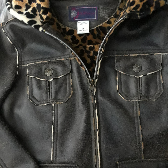 Dollhouse Front Zipper Jacket Girl Size M - Picture 1 of 7